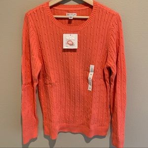 Croft & Barrow crew neck sweater.